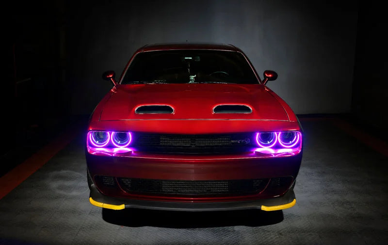 Oracle 15-21 Dodge Challenger Dynamic Surface Mount Headlight Halo Kit - - Dynamic - Additional View 7