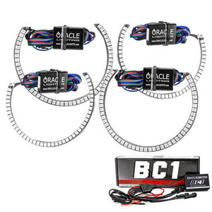 Oracle 15-21 Dodge Challenger LED Waterproof Halo Kit - ColorSHIFT - BC1 - Main Product View