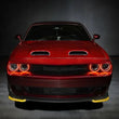 Load image into Gallery viewer, Oracle 15-21 Dodge Challenger LED Waterproof Halo Kit - Red - Side View