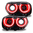 Load image into Gallery viewer, Oracle 15-21 Dodge Challenger RGB+W Headlight DRL Upgrade Kit - ColorSHIFT - Installation View