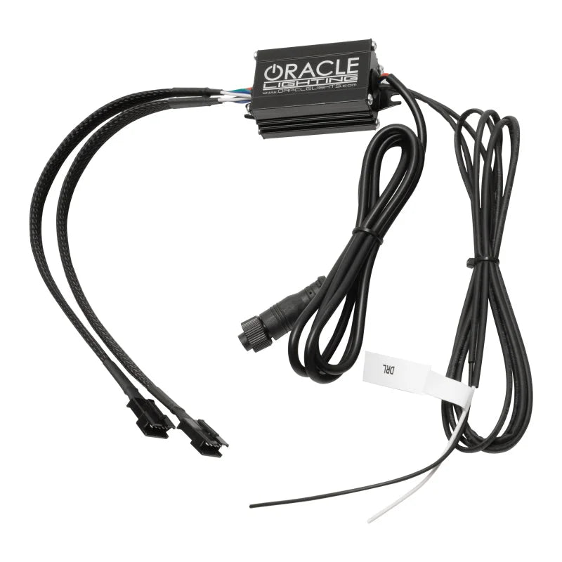 Oracle 15-21 Dodge Charger RGB+W Linear Fog Light Upgrade Kit - ColorSHIFT+W - Back View