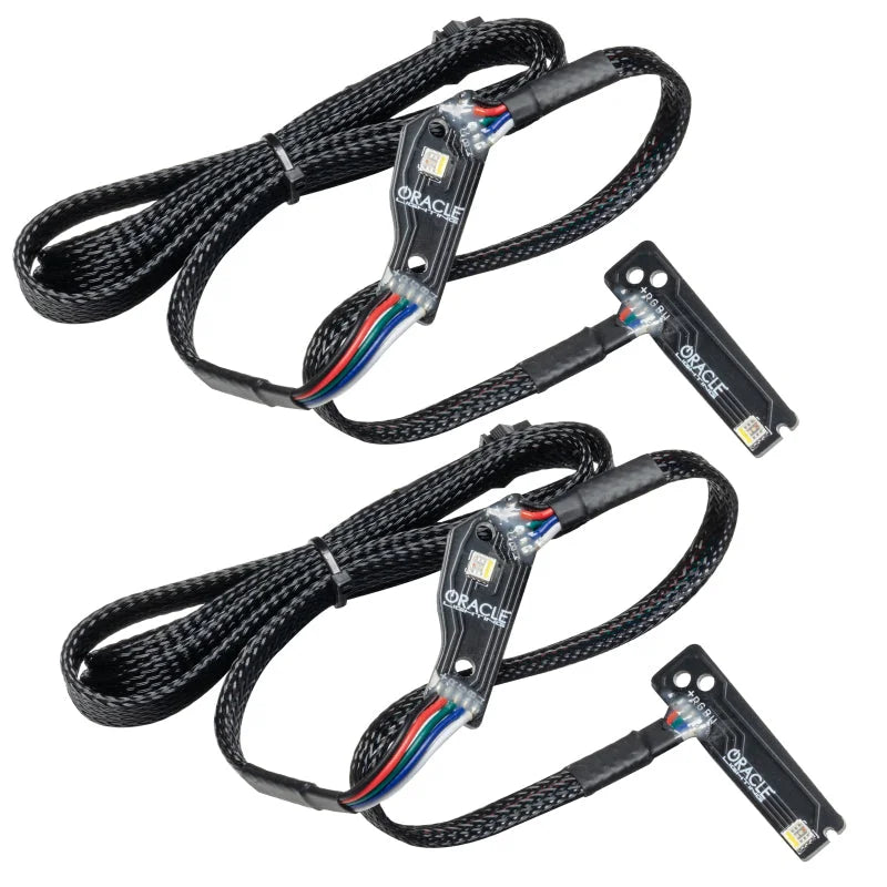 Oracle 15-21 Nissan GT-R RGB+W (Lightning Bolt) Headlight DRL Kit- w/o Controller - Main Product View