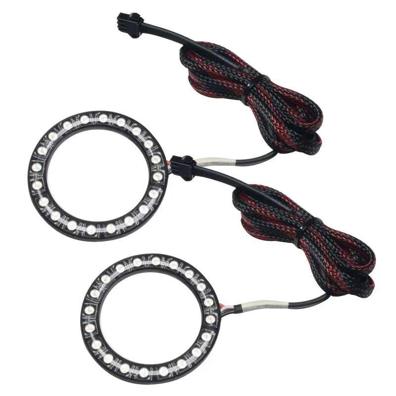 Oracle 15-23 Dodge Challenger Dynamic Surface Mount Headlight Halo Kit - - Additional View 6