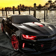 Load image into Gallery viewer, Oracle 16-18 Chevrolet Camaro Backlit Fog Light DRL Upgrade Kit - ColorSHIFT - Side View