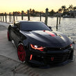 Load image into Gallery viewer, Oracle 16-18 Chevy Camaro RGB+W Headlight DRL Kit - ColorSHIFT w/ Simple Controller - Side View