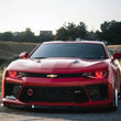 Load image into Gallery viewer, Oracle 16-18 Chevy Camaro RS Headlight Projector Halo Kit - ColorSHIFT w/ 2.0 Controller - Side View
