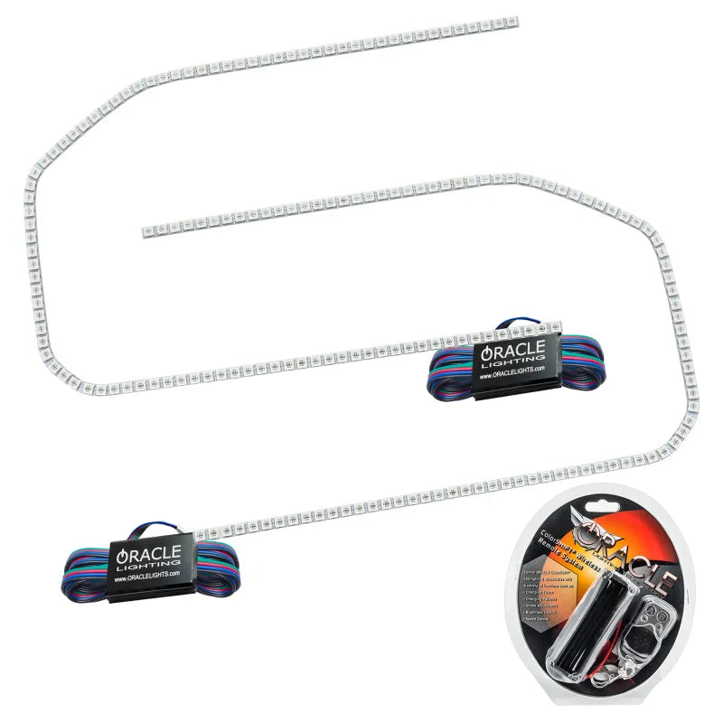 Oracle 16-18 GMC Sierra Headlight DRL Upgrade Kit - ColorSHIFT - Main Product View