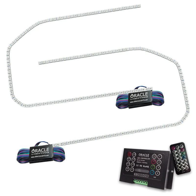 Oracle 16-18 GMC Sierra Headlight DRL Upgrade Kit - ColorSHIFT w/ 2.0 Controller - Main Product View