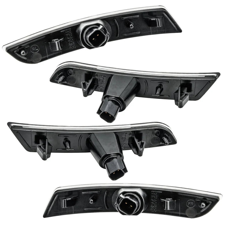 Oracle 16-19 Chevrolet Camaro Concept Sidemarker Set - Clear - No Paint - - Back View