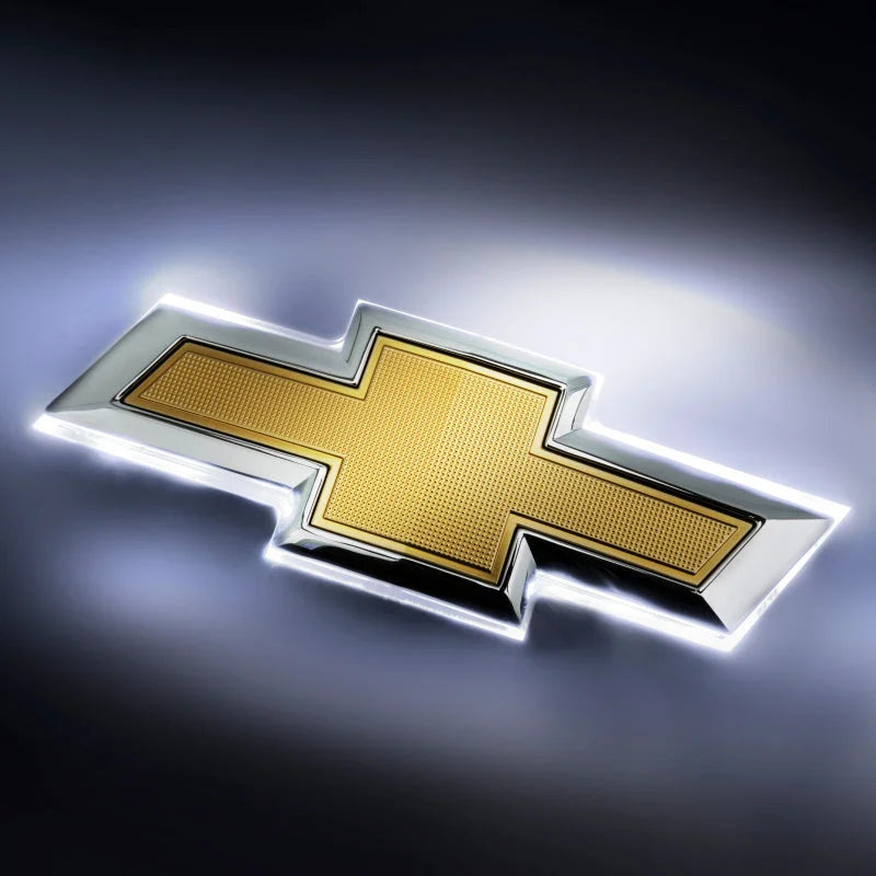 Oracle 16-19 Chevrolet Camaro Illuminated Bowtie - White - Main Product View