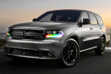 Load image into Gallery viewer, Oracle 16-20 Dodge Durango Dynamic RGB Headlight DRL Upgrade Kit - ColorSHIFT - Dynamic - Back View