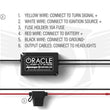 Load image into Gallery viewer, Oracle 17-19 Ford F-250 SD Dynamic Pre-Assembled Headlights - Halogen - Black Edition - - Back View