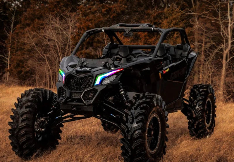 Oracle 17-21 Can-Am Maverick X3 Dynamic DRL Upgrade Kit - ColorSHIFT - Dynamic - Back View