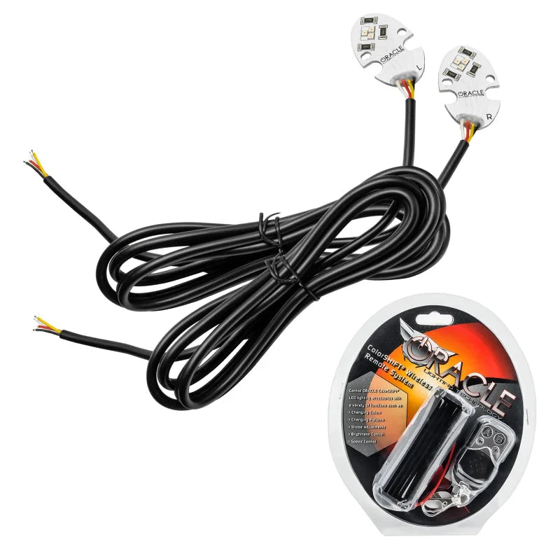 Oracle 17-21 Tesla Model 3 Headlight DRL Upgrade Kit - ColorSHIFT - Main Product View