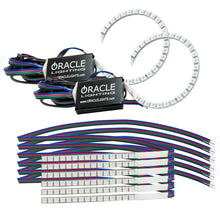 Load image into Gallery viewer, Oracle 18-21 Ford Mustang DRL Upgrade w/ Halo Kit - ColorSHIFT w/o Controller - Main Product View