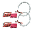 Load image into Gallery viewer, Oracle 18-21 Ford Mustang LED Headlight Halo Kit - Red - Main Product View