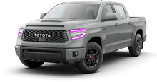 Load image into Gallery viewer, Oracle 18-21 Toyota Tundra Dynamic ColorSHIFT Headlight DRL Upgrade Kit - Side View