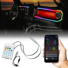 Load image into Gallery viewer, Oracle 18-23 Jeep Wrangler JL/Gladiator JT Dynamic ColorSHIFT LED Interior Dash Board Kit - Main Product View