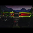 Load image into Gallery viewer, Oracle 18-23 Jeep Wrangler JL/Gladiator JT Dynamic ColorSHIFT LED Interior Dash Board Kit - Additional View 7