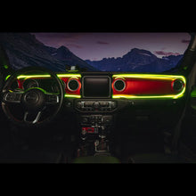 Load image into Gallery viewer, Oracle 18-23 Jeep Wrangler JL/Gladiator JT Dynamic ColorSHIFT LED Interior Dash Board Kit - Additional View 7