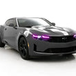 Load image into Gallery viewer, Oracle 19-21 Chevy Camaro LS/LT RGB+A Headlight DRL Kit - ColorSHIFT w/ RF Controller - Side View