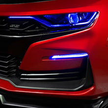 Load image into Gallery viewer, Oracle 19-21 Chevy Camaro SS/RS Fog Light Upgrade Kit - ColorSHIFT w/o Controller - Back View