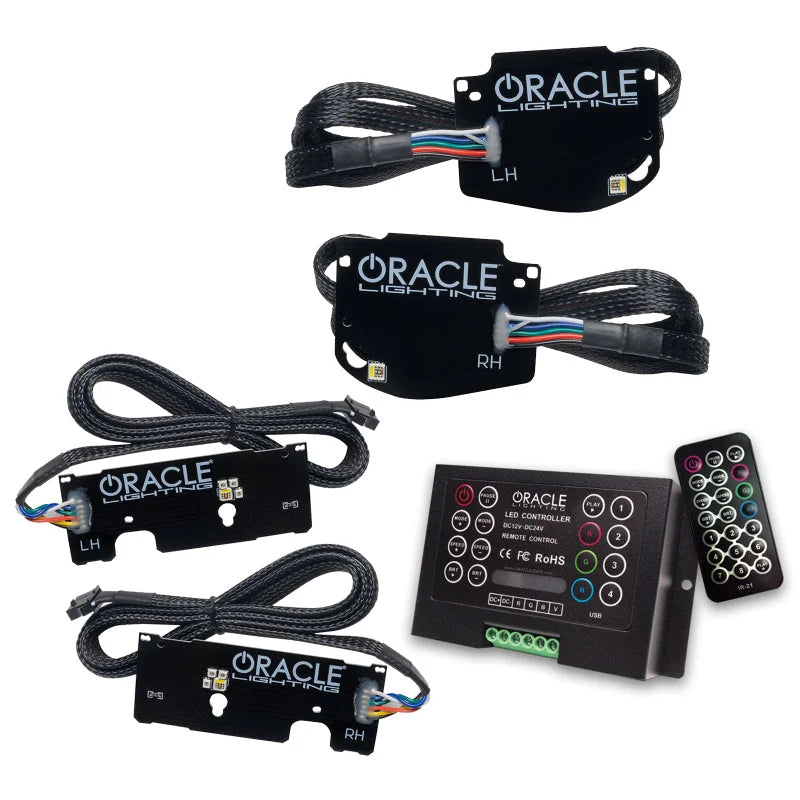 Oracle 19-21 Chevy Camaro SS/RS RGBW+A Headlight DRL Upgrade Kit - ColorSHIFT 2 - Main Product View