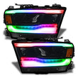 Load image into Gallery viewer, Oracle 19-21 Dodge RAM 1500 Reflector LED Headlight DRL Kit - w/Simple Controller - Side View
