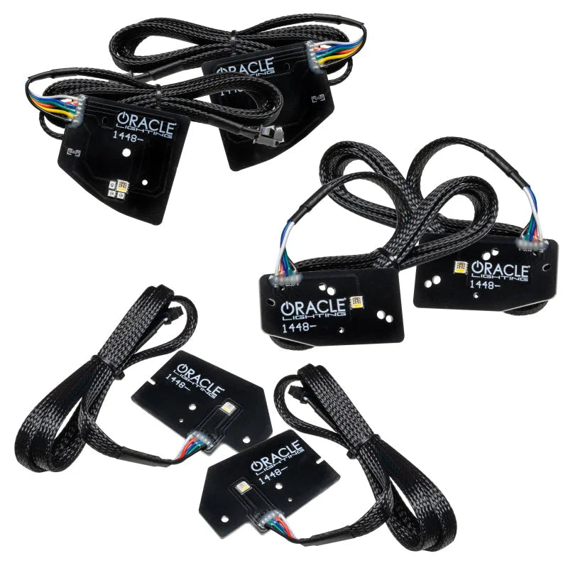 Oracle 19-21 RAM 1500 Projector LED Headlight DRL Kit - ColorSHIFT RGBW+A w/o Controller - Main Product View