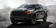 Load image into Gallery viewer, Oracle 19-21 RAM 1500 Projector LED Headlight DRL Kit - RGBW+A w/ BC1 Controller - Side View