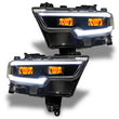 Load image into Gallery viewer, Oracle 19-21 RAM 1500 RGB Headlight Demon Eye Kit - LED Projector - w/o Controller - Additional View 5