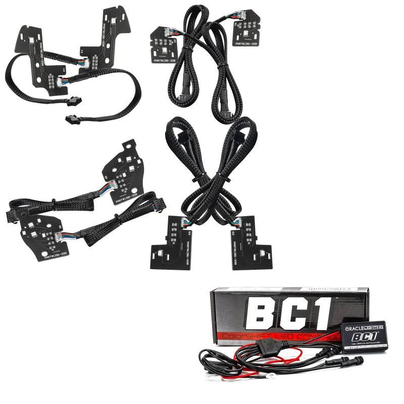 Oracle 19-21 RAM 1500 RGB+W Headlight DRL Kit Reflector LED - w/ BC1 Controller - Main Product View