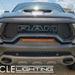 Load image into Gallery viewer, Oracle 19-22 RAM Rebel/TRX Front Bumper Flush LED Light Bar System - Back View