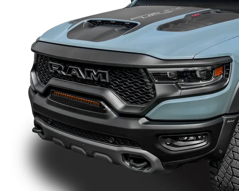 Oracle 19-22 RAM Rebel/TRX Front Bumper Flush LED Light Bar System - Installation View