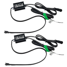 Load image into Gallery viewer, Oracle 20-21 Chevy Silv HD 2500/3500 RGB+W Headlight DRL Kit - w/ BC1 Controller - Back View