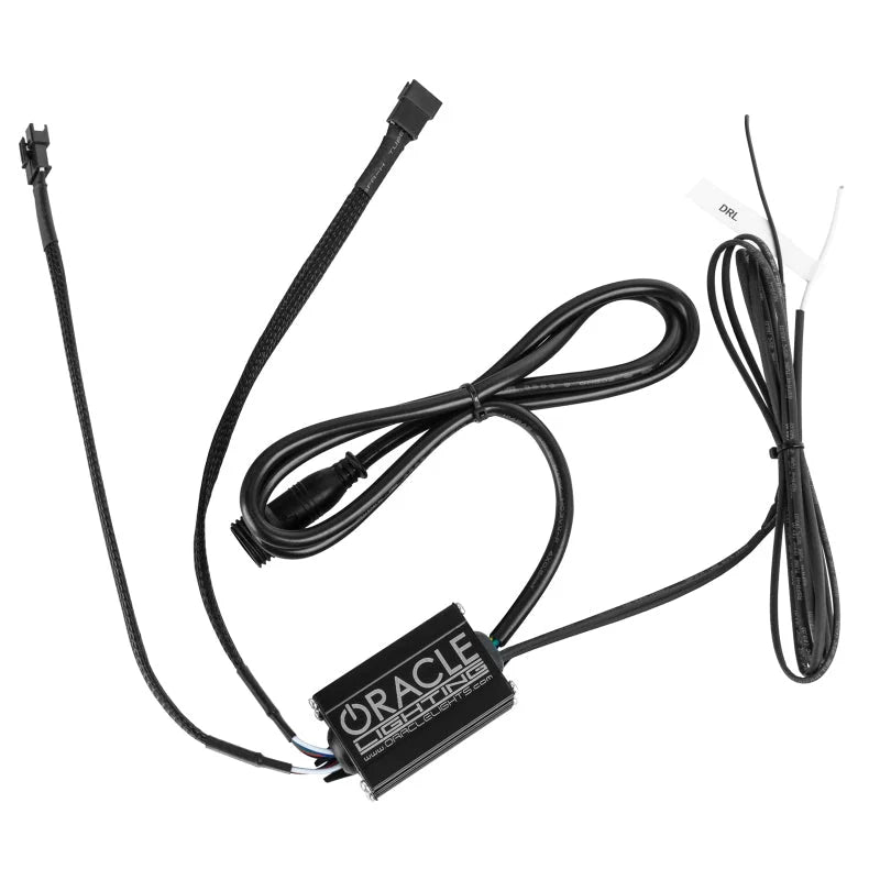 Oracle 20-21 GMC Sierra 2500 HD RGB+W Headlight DRL Kit - w/ Simple Controller - Side View