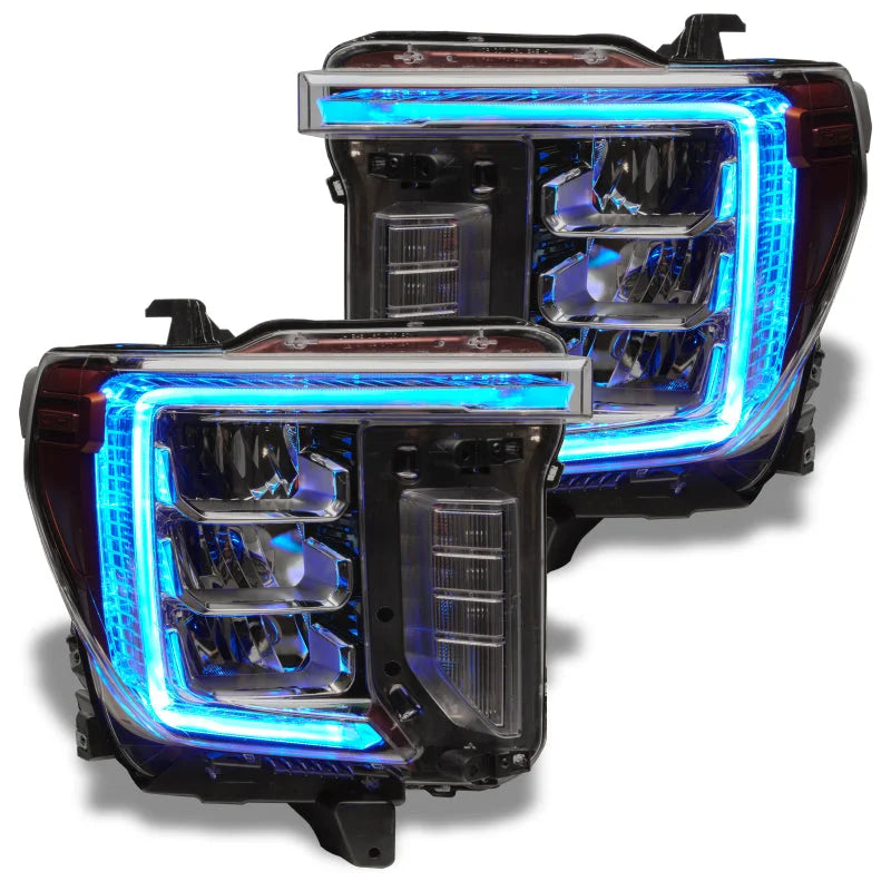 Oracle 20-21 GMC Sierra 2500 HD RGB+W Headlight DRL Kit - w/ Simple Controller - Additional View 5