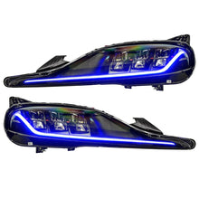 Load image into Gallery viewer, Oracle 20-21 Toyota Supra GR RGB+A Headlight DRL Upgrade Kit - ColorSHIFT - Back View