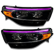 Load image into Gallery viewer, Oracle 20-22 Ford Explorer Dynamic RGB Headlight DRL Kit - - w/ BC1 Controller - Back View