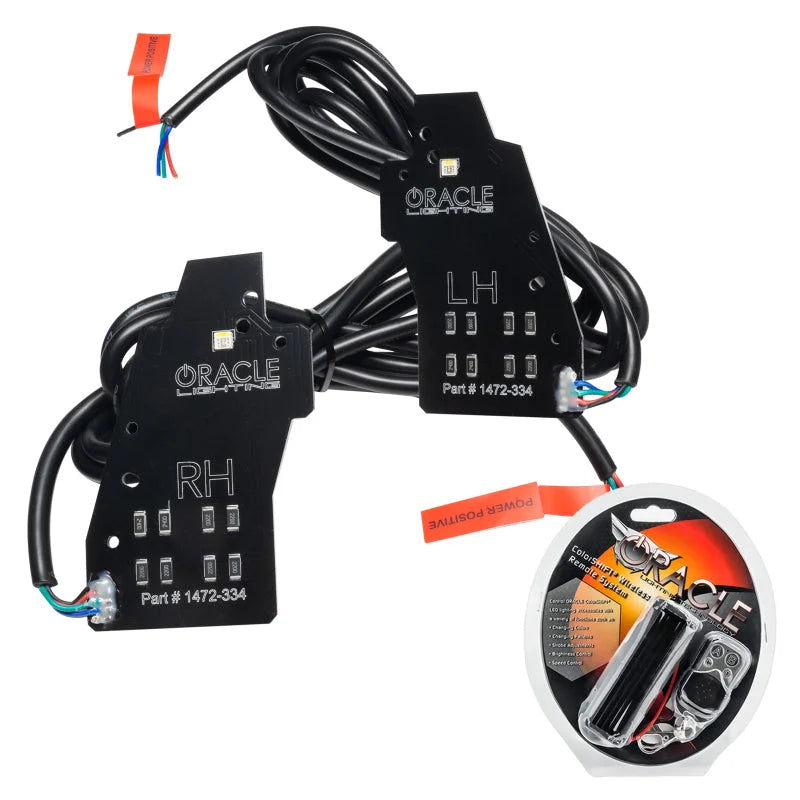 Oracle 20-22 Ford Explorer Dynamic RGB Headlight DRL Kit - ColorSHIFT - w/ RF Controller - Main Product View