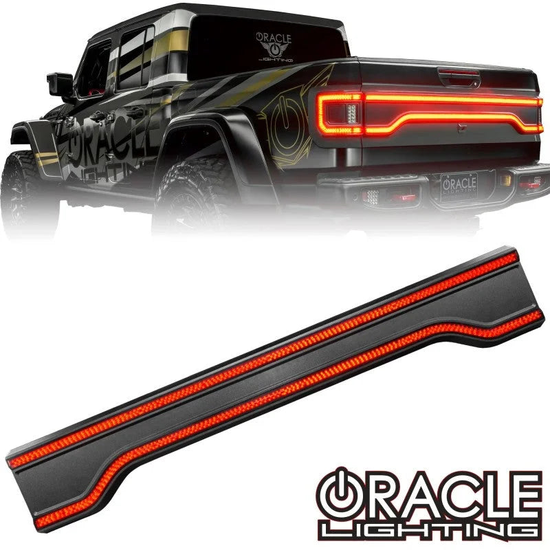 Oracle 20-23 Jeep Gladiator Racetrack Style LED Tail Gate Light - Tinted - Additional View 5