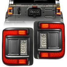 Load image into Gallery viewer, Oracle 2018+ Jeep Wrangler Rubicon/Sport LED Flush Mount Tail Light - Tinted - Main Product View