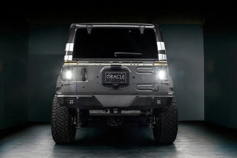 Oracle 2018+ Jeep Wrangler Rubicon/Sport LED Flush Mount Tail Light - Tinted - Side View