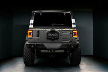 Load image into Gallery viewer, Oracle 2018+ Jeep Wrangler Rubicon/Sport LED Flush Mount Tail Light - Tinted - Back View