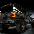 Load image into Gallery viewer, Oracle 2018+ Jeep Wrangler Rubicon/Sport LED Flush Mount Tail Light - Tinted - Installation View