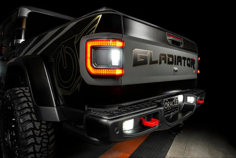 Oracle 2020+ Jeep Gladiator JT Flush Mount LED Tail Lights -  Tinted Lens - Additional View 6