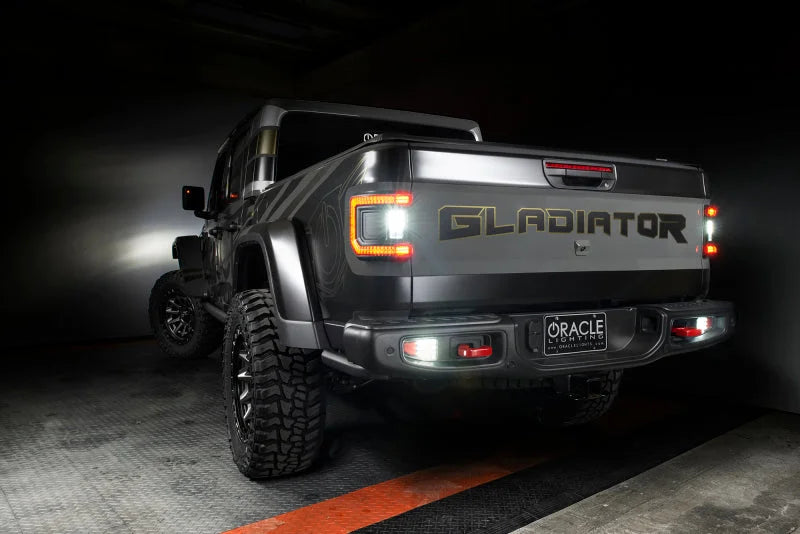 Oracle 2020+ Jeep Gladiator JT Flush Mount LED Tail Lights -  Tinted Lens - Additional View 8