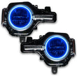 Load image into Gallery viewer, Oracle 2021 Ford Bronco Base Headlight LED Halo Kit - ColorSHIFT - w/ 2.0 Controller - Side View