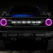 Load image into Gallery viewer, Oracle 2021 Ford Bronco Base Headlight LED Halo Kit - ColorSHIFT - w/ BC1 Controller - Additional View 6