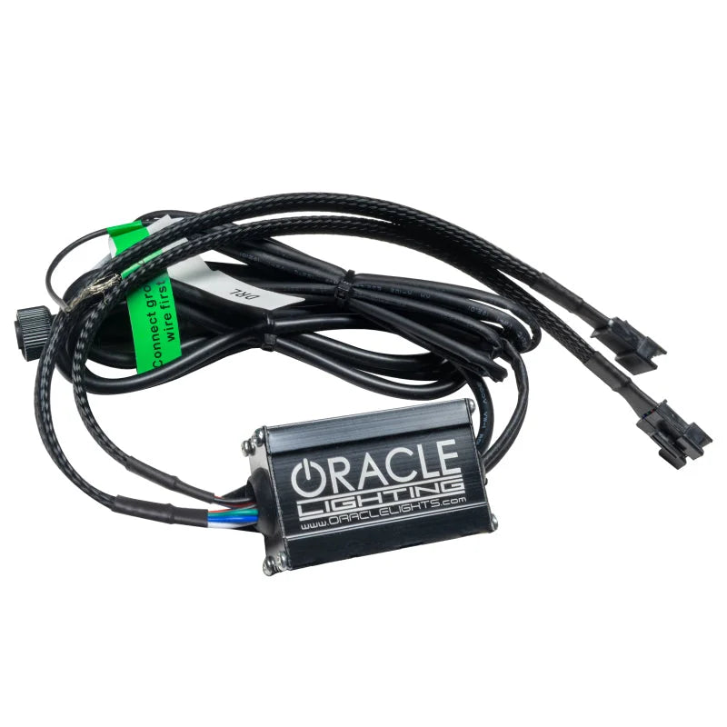 Oracle 2021 Ford Bronco DRL Upgrade w/ Halo Kit - ColorSHIFT w/ RF Controller - Side View